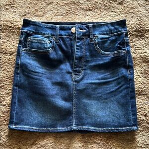 American Eagle Outfitters Blue Mini Pencil Skirt Casual